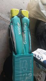 LETTINO DA VIAGGIO pieghevole con Materassino comp