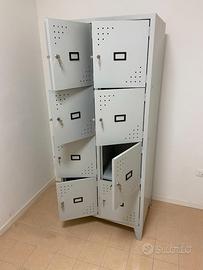 Armadietti portaborse con chiave