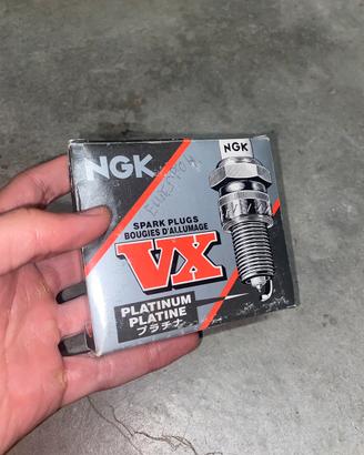 NGK VX Bkr7 Evx Spark Plugs X4
