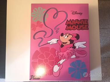 Plaid coperta minnie disney in pile nuova