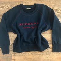 felpa burberry blu e rossa