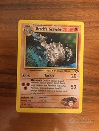 Pokemon, Brock's Graveler, Gym Heroes, 34/132