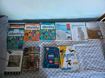 stock libri scolastici  vari