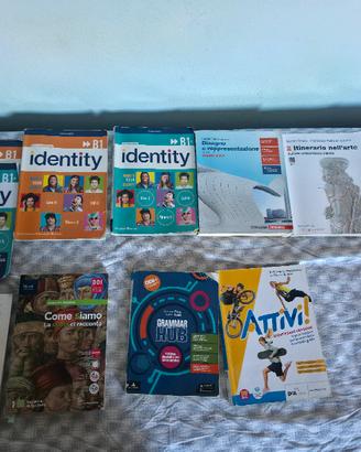stock libri scolastici  vari