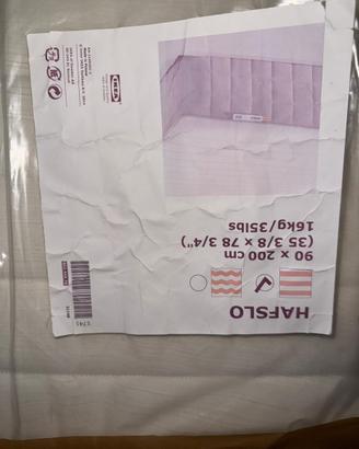 MATERASSO SINGOLO IKEA HAFSLO 90x200 50€