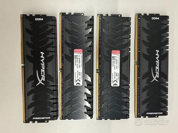RAM DDR4 64Gb 4X16GB HyoerX Predator