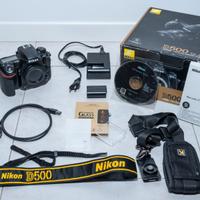 Nikon D500 + accessori