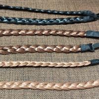 Fascetta Elastica con Treccia Stile Hippie 3 PEZZI