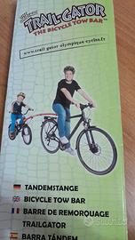 Barra traino x bici