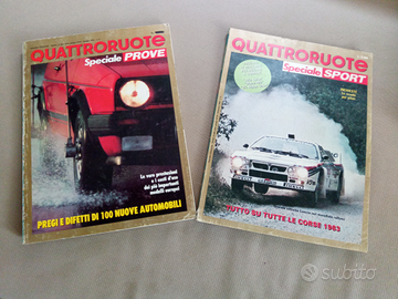 Rivista Quattroruote 1985 e 1983