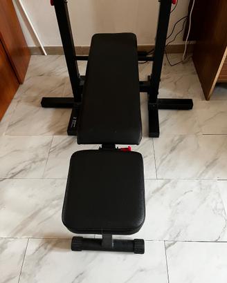 Panca inclinabile e kit manubri decathlon