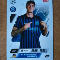 Figurina match attax Bastoni 