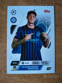Figurina match attax Bastoni 