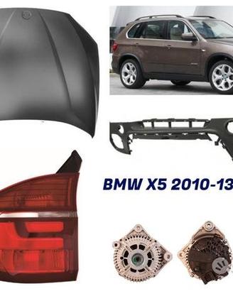 Bmw X5 paraurti fanale ossatura airbag freni 10-13