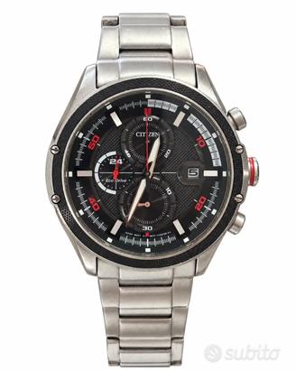 Citizen Eco-Drive cronografo CA0120-51E + scatola