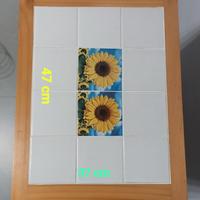 carrello da cucina in legno