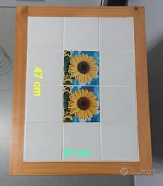 carrello da cucina in legno