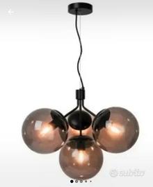 Nordlux Ivona lampada a sospensione colore fumo