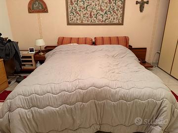 Struttura Letto Matrimoniale - Comodini Estraibili