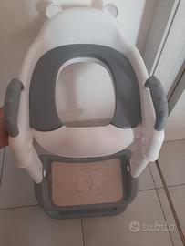 Riduttore wc per bambini con scaletta