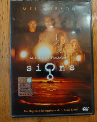 Dvd Signs di M. Night Shyamalan con Mel Gibson 