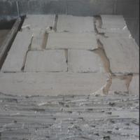 mosaico di marmo travertino spaccato