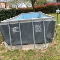Pompa a sabbia piu piscina