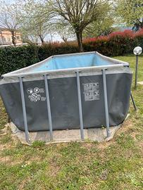 Pompa a sabbia piu piscina