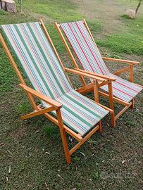 coppia sdrai anni 60