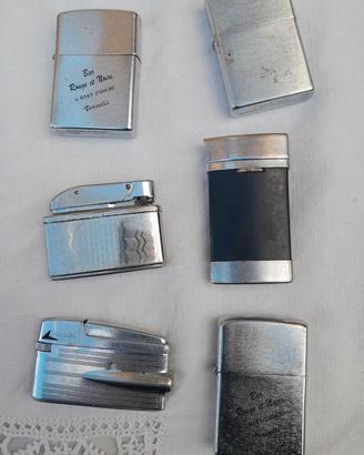 Piccola collezione di vecchi accendini