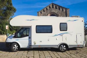 Camper Autocaravan Ford transit 2011 2.2TD 6POSTI