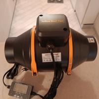 Ventola in linea a flusso misto