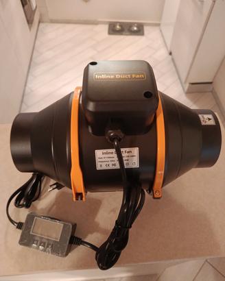 Ventola in linea a flusso misto