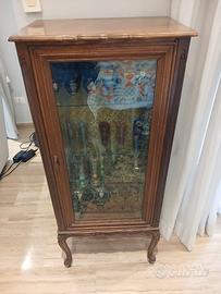 VETRINETTA CHIPPENDALE MOBILE D'EPOCA (52x120x54).