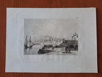 stampa antica di Trieste 