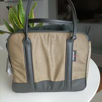 borsa trasportino vera pelle 