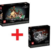 LEGO Star Wars Lotto 75330 + 75329 - NUOVO SIGILLA