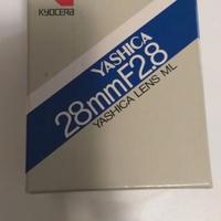 OBIETTIVO YASHICA 28 mm  ML