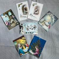 Cartoline auguri Natale vintage