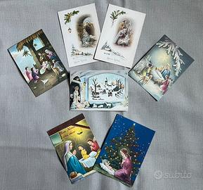 Cartoline auguri Natale vintage