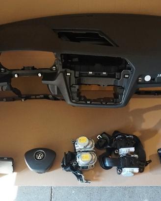 VW TIGUAN 2017 KIT AIRBAG COMPLETO