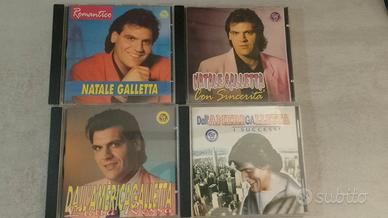 lotto di 4 cd di Natale Galletta 