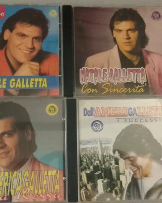 lotto di 4 cd di Natale Galletta 
