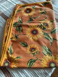 Tovaglia/ arancione/ girasole/ autunno