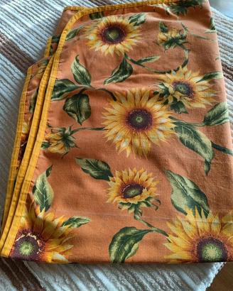 Tovaglia/ arancione/ girasole/ autunno