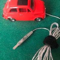 Fiat 500 usb laser mouse vintage
