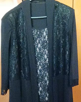 Completo cerimonia donna  . Completo pantalone ner