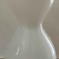 Vaso in Vetro  (bianco)   "Leonardo"   ( h: 52cm )