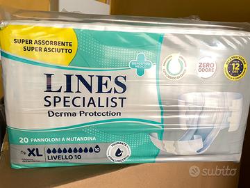 PANNOLINI / MUTANDINA LINES SPECIALIST XL 10 gocce
