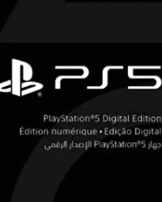 PlayStation 5 Digital Edition + 2 Controller